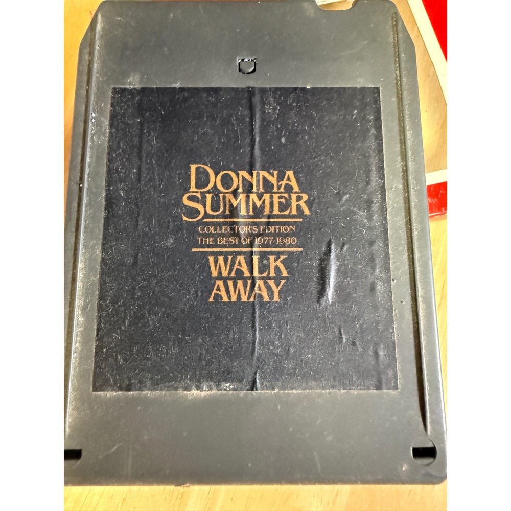 Donna Summer Walk Away Collector's Edition 1977-1980 8-Track Tape Vintage Disco